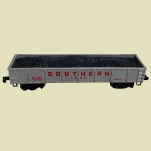 N Bachmann 5162 42’ Steel Gondola Southern Coal Car w/ Box